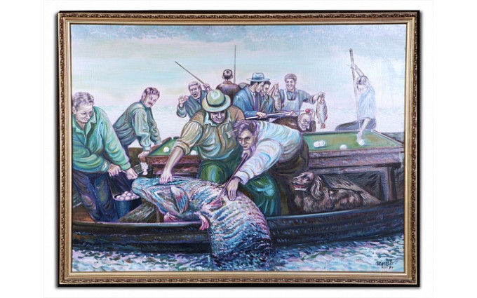 Картина Богатый улов Картина Богатый улов