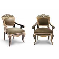 Кресло Император Голд ясень (Экс.4,Винилискожа Prado_1,Винилискожа PRADO-1)