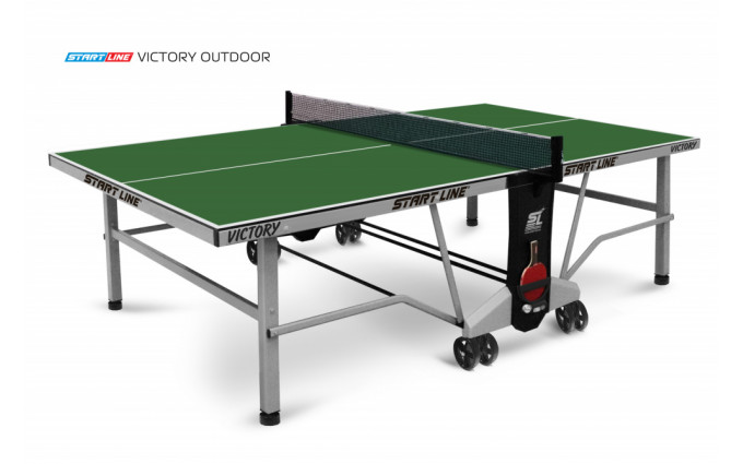 Стол теннисный VICTORY 6 Всепогодный Зелёный Стол теннисный VICTORY 6 Всепогодный Зелёный